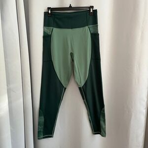 Buffbunny Collection Journey eggins Avo Green Multi Size XL Activewear Pockets